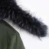 Vestes pour femmes Manteaux d'hiver Veste doublée en polaire Double côté portant un manteau chaud long à capuche pour femme