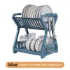 Égouttoir à vaisselle de rangement de cuisine, Double couche détachable, support multifonctionnel de grande capacité, évier pour salle à manger