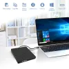 박스 USB 3.0Typec SATA 광학 드라이브 케이스 키트 외부 모바일 인클로저 DVD/CDROM Optical Drive가없는 노트북 노트북.