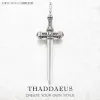 Pendants Pendant Sword Brand New Fashion Jewelry Europe Style 925 Sterling Silver Vintage Rebel Gift For Woman & Men