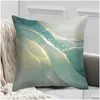 Cushion/Decorative Pillow Pillow 4 Pack Ers Unique Design Cases With Invisible Zipper For Sofa Livingroom Bedroom Drop Delivery Home G Otmgw