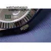 Herrenuhr, klare Designer-Datejust-Herrenuhr, Stahl, silbernes Zifferblatt, mechanisch, automatisch, Präsident