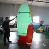 free door delivery outdoor activities 5m high Exhibition Advertising Decoration Model Inflatable Space Shuttle Rocket balloon with LED light