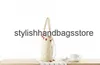 Beach Bags ot New Korean Embroidery Womens and Bag Large Straw Soulder Fasion Flamingo Beac Big Tote WovenH24221