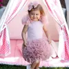 Girl Dresses Jill Wish Luxury Pink Flower Dress Princess Baby Kids Wedding Birthday Party Evening Gown First Holy Communion 2024 J191