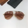 Yeni Moda Tasarımı Pilot Güneş Gözlüğü Pain-A Mecul Metal Yarım Çerçeve Retro Basit Cömert Stil Yüksek Sonu Açık UV400 Koruyucu Gözlükler