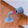 Outros artigos diversos domésticos Mudo Non-Punch Sile Door Stopper Touch Toilet Wall Absorção Plug Anti-Bump Holder Gear Gate Resistance Dr Dhtjo