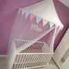 Crib Netting Mosquito Net Tent Nordic Baby Crib Canopy Bed Curtain Kids Play Tent Teepee Baby Crib Mosquito Netting Indoor Outdoor Home Decor