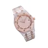 Super Clone 904l staal Eta-beweging saffierglas modezak uniek Vvs Moissanite diamanten horloge