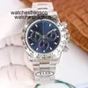 Mens Watch Clean Men's High Quality Chronograph Watch Design Designer Watch 40mm Dial 4130 Top Mechanical Movement Watch Ceramic Bezel 904l Stainless Steel Strap