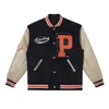 Giacca Giacche da uomo Uomo Designer di giacca a vento Varsity Vintage Loose Long Baseball Hop