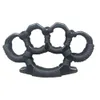 Tiger Finger Four Self-Defense Hand Support, Fist Buckle, Material, Sturdy And Wear-Resistant, Thick Black (Iron) Binding Rope 942