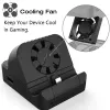 Stativ Portable Charging Dock Station USB 3.0 Docking Charger Cooling Fan för Nintendo Switch Type C till 4K HDMicompatible TV Adapter