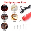 Equipments Electric Hand Drill Tools Set Pin Vise Electric Hole Drilling Jewelry