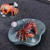 Tea Pets Purplue Sandtea Pet Supportable Color Changing Crab Table Ceremony Decoration Accessories Set