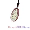 Pendants Jade Dragon Pendant Talismans Chinese Stone Gemstones Amulet Gifts for Women Jewelry Amulets Charms Man Necklace Natural