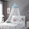 Rete per culla Baby Room Zanzariera Letto per bambini Tenda a baldacchino Rotonda Rete per culla Letto Tenda Baldacchino Decorazione Accessori camera da letto per ragazza Dropship