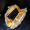 Bolsa de jantar com diamantes incrustados de Dai Weixin, bolsa feminina portátil para banquete, bolsa clutch de pedra 240221