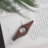 Creative Page Wood Solid Ring, One Handed Tool, Wooden Reading Press Book Buckle, Simple 900598 en