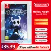 Erbjudanden Hollow Knight Nintendo Switch Game -erbjudanden 100% officiellt original Fysiskt spelkortsåtgärd Adventure Genre för Switch OLED Lite