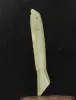 Pendants Old China Natural hetian Jade Hand Carved statue fish pendant d7