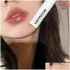 Lip Gloss Batom Pequeno Tubo Branco Esmalte Água-Luz Espelho À Prova D 'Água Hidratante Básico Maquiagem Coreano Cosméticos Drop Delivery Healt Otfnb