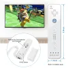 Gamepads For Nintendo Wii Joystick 2 in 1 Wireless Remote Gamepad Controller Set Optional Motion Plus with Silicone Case