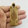 Bracelets Natural beech Wood Tasbih 33 45 51 66 99 Man's Misbaha Prayer Beads With Arabic Sandalwood Tassel Pendant