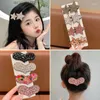 Hair Accessories Lovely Children's Series Heart Star Clips Sequins Barrettes Alloy Pins Grips For Girls HeadWear