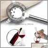 Bar Tools Bar Tools Barware Kitchen Dining Home Garden Rostfritt stål Cocktail Shaker Ice Sile Wire Blandad dryck Bartender Profess Dh9kd