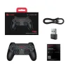 GamePads Gamesir T3S GamePad Bluetooth 2.4G trådlös styrenhet för Android -telefon/Windows PC/VR/TV -låda/för PlayStation 3 Joystick för PC