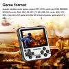 Spelare RG280V Anbernic Retro Game Console Open Sourse System CNC Shell PS1 Game Player Portable Pocket RG280 Handhållen spelkonsol