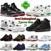 Military Black Cat Bred Reimagined 4 Jumpman Basketball Shoes Outdoor Pine Green Mens 4s Red Thunder Yellow White Oreo J4 Women Mens Sneakers Sport Trainers