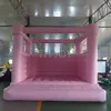 4,5 x 4,5 m (15 x 15 stóp) z Blower Pastel Pink Inflatible Wedding Bouncer House Komercyjny nadmuchiwany zamek na imprezę