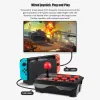 Joysticks 4 em 1 usb c controlador com fio joystick usb para nintendo nswitch/ps3/pc/android console de jogos gamepad suprimentos de jogos