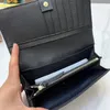 Flerfärgade plånböcker Designer Unisex Purses olika stilar Clutch Bag Coin Check Hand Wallet Söta mönster Notecase väskor