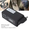 Leveranser DC Interface Cordless Tattoo Power Supply LCD Display Skärm 8V 10 timmar Tatuering Justerbar spänningsregulator 2000mah Batteri