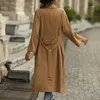 Trenchs de femmes Manteaux élégants Manteau 2024 Printemps Lâche Coupe-vent surdimensionné Trenchcoat Double boutonnage Casual Long Manteau Casaco