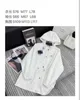 Women's Trench Coats designer brand P23 Autumn and Winter New Style Is Emblem Letter Decoration Trendy Personalized Versatile Waist Windbreaker Hooded Coat HX9V