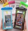 Clear Waterproof Dry Pouch Case PVC Protective Mobile Phone Bag Swimming Touch Screen Floating Air Bag For Mobile Phone Camera H265657256