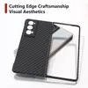 Plastic For Honor Magic V2 VS VS2 Case Carbon Fiber Hard Protection Cover