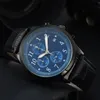 Klasyczny nowy projekt designerski zegarki Mężczyźni Wysokiej jakości męskie zegar wielofunkcyjny Chronograf Montre zegary
