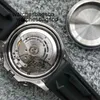 Montre pour hommes montre d'usine propre argent propre chronographe saphir lunette en céramique 904l étanche avec boîte carte de numéro de série