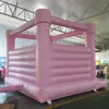 4,5 x 4,5 m (15 x 15 stóp) z Blower Pastel Pink Inflatible Wedding Bouncer House Komercyjny nadmuchiwany zamek na imprezę