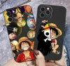 Anime One Piece Luffy Zoro Nami Sanji Case na nowy iPhone 13 12 Mini 11 Pro XS Max XR 6 7 8 Plus X SE2020 Soft TPU Cover H118696068