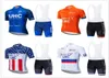 UHC Ciclismo Jersey set 2020 Pro equipo Ropa de CICLISMO para hombre Verano transpirable MTB bike jersey bib shorts kit Ropa Ciclismo3101204