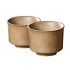 Tea Cups 2x Japanese Cup Drable Drinkware 125 ml Personligt porslinskaffe för husälskare Present Camping Home Outdoor