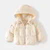 Donsjas Winterjas en voor meisjes Jongens Kid Baby Parka Bont Capuchon Kinderkleding Pufferjassen