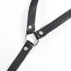 Gürtel Damen PU-Leder-Schwertgürtel Taillenstrumpfband Handgefertigter Körper-Bondage-Sexy-Bein-Hosenträger Fesseln Verstellbarer Harness