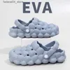 Slipare Shevalues ​​Women Clogs Slippers Söta bubbla Boll Sandaler Summer inomhus Massage Eva Slides Outdoor Stängt tå Fashion Beach Shoes Q240221